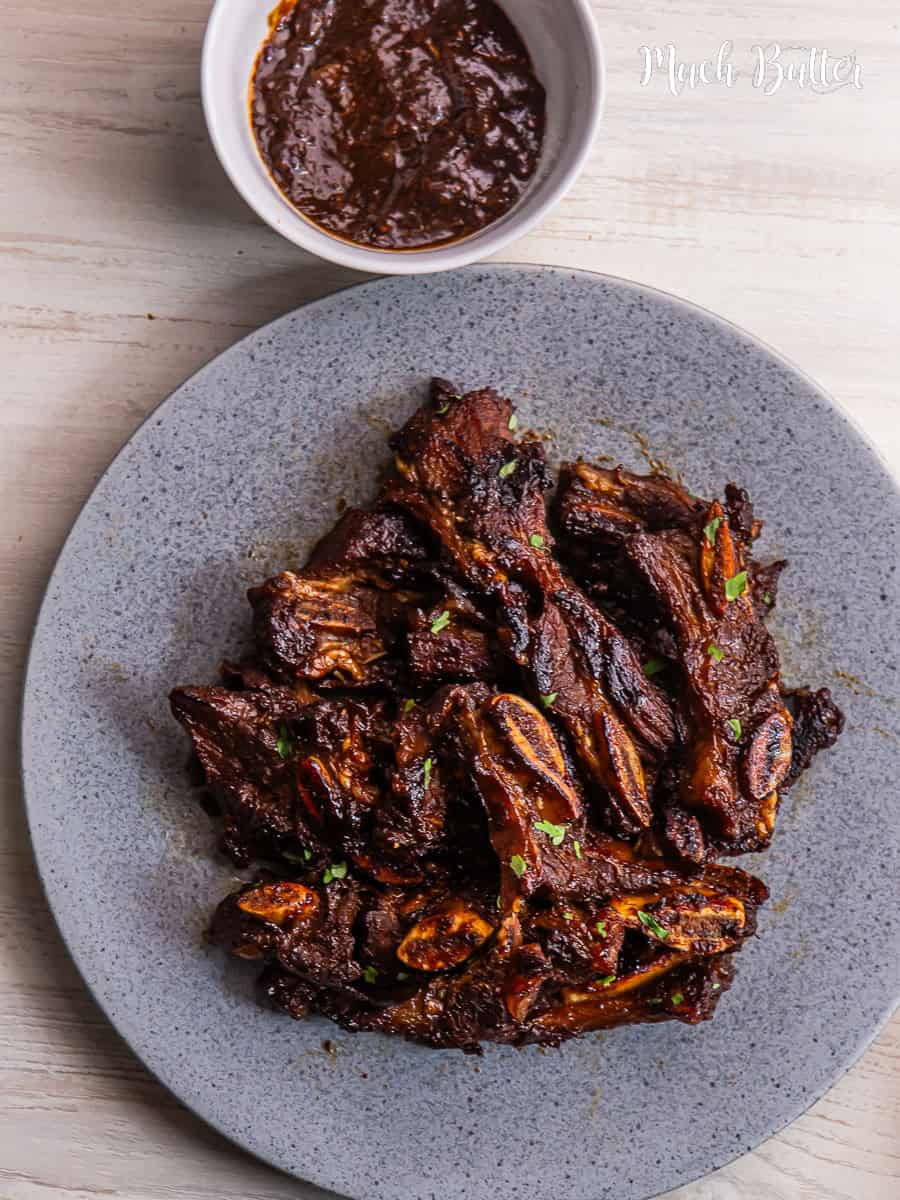 Sweet Grilled Short Ribs - Much Butter