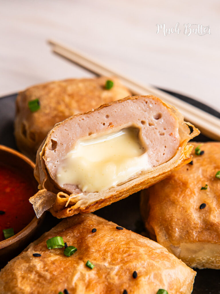Warning! These Melted Cheese Fried Dumplings are your next obsession. Crispy, melty, and totally irresistible!