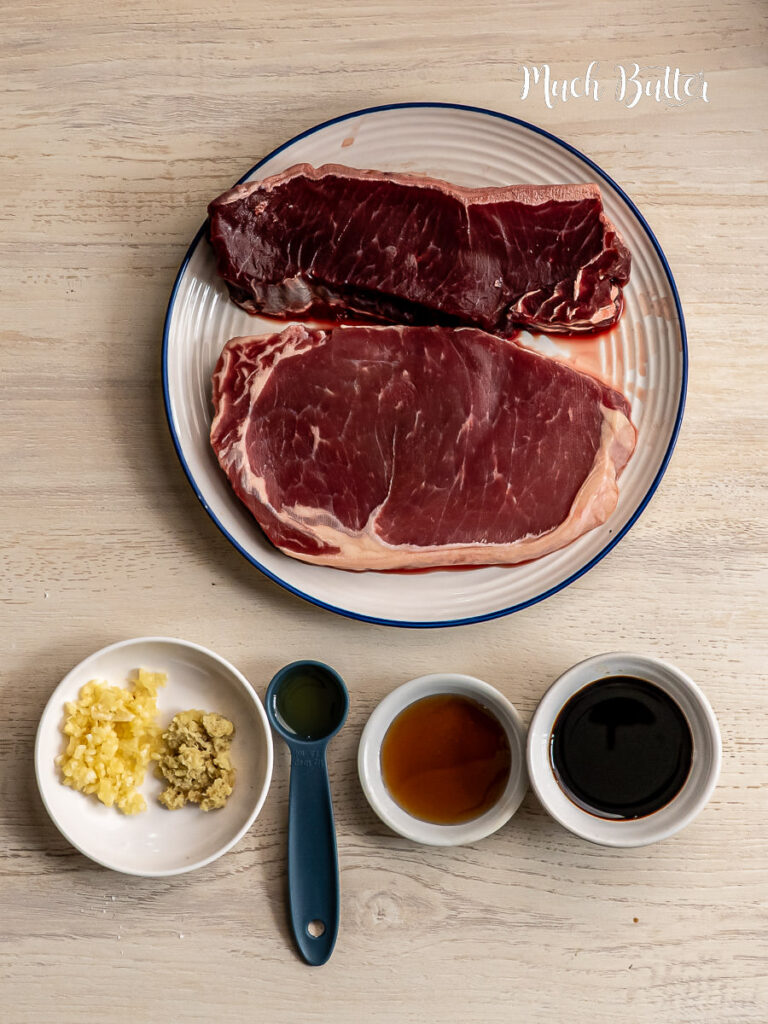 Korean BBQ steak rice bowl with creamy sauce is bold, savory, and incredibly satisfying. Tender slices of marinated steak are pan-seared to perfection!