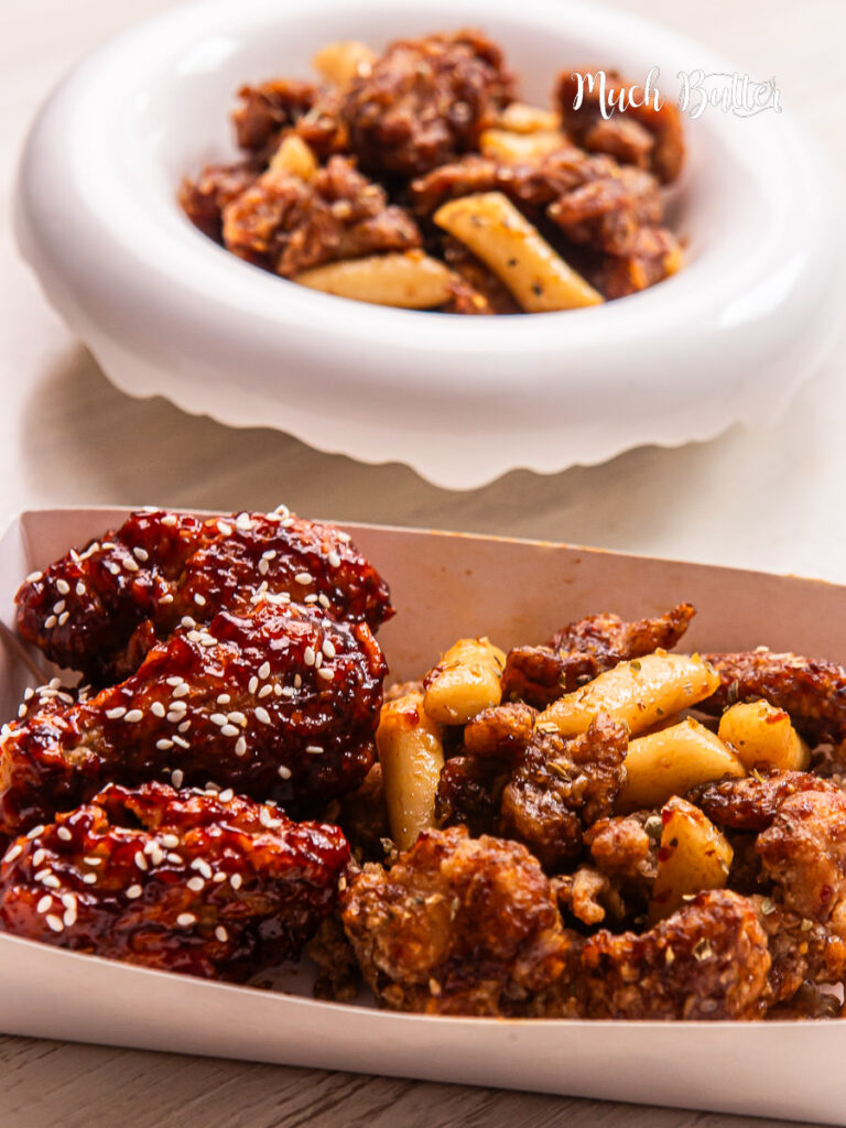 Honey Garlic Crispy Chicken is the perfect Korean fried chicken recipe! Crispy double fried chicken coated in sticky honey garlic sauce!