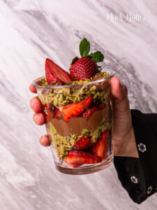Viral Dubai Chocolate Strawberry Cup Recipe - Much Butter